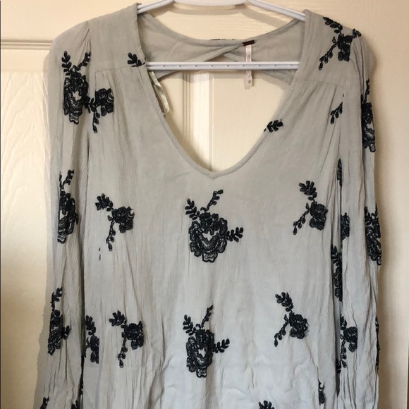 Free People Emma Embroidered Dress - Picture 5 of 7